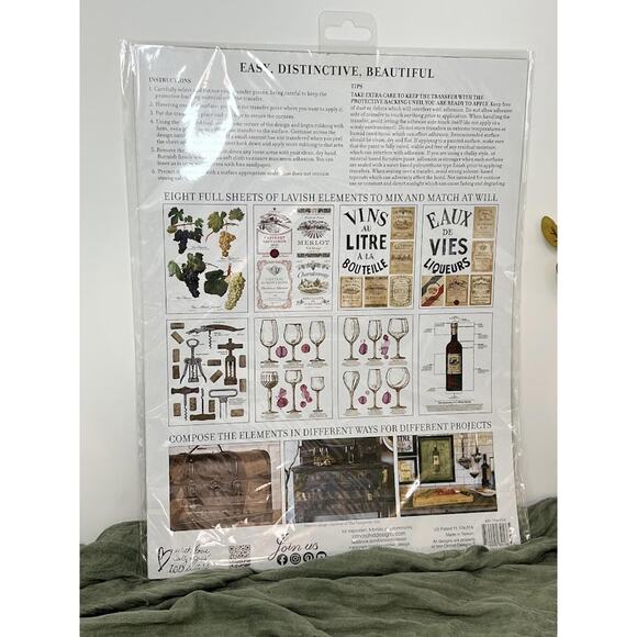 Cheers - IOD Transfer Pad - Eight 12"x16" Sheets - Brand New - Picture 2 of 2